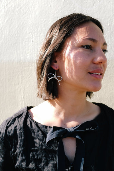 Mira Earrings Silver