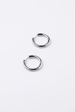 Ezra Hoops Silver - Miro Miro 