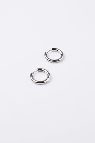 Ezra Hoops Silver - Miro Miro 