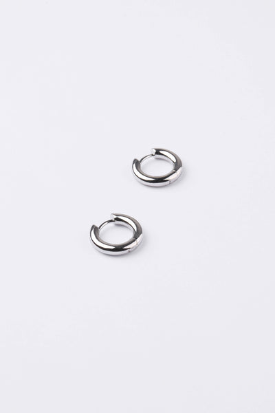 Ezra Hoops Silver - Miro Miro 