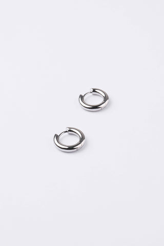 Ezra Hoops Silver - Miro Miro 