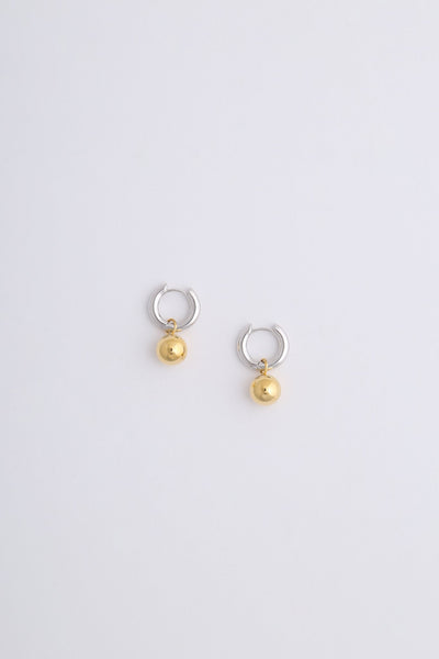 Miro Miro Aura Earrings Silver & Gold-Plated - ShopGoh 