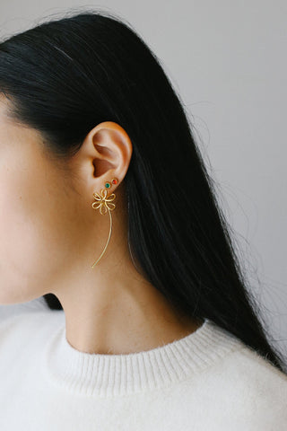 Anais Earrings Gold - Miro Miro